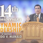 Brother Eduardo V. Manalo – Celebrating 14 Years of Dynamic Leadership: